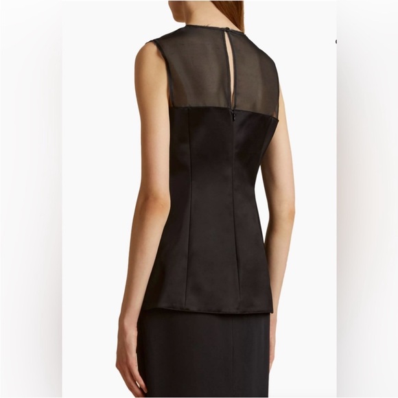 Khaite Sasmo Black sleeveless top - Picture 3 of 10